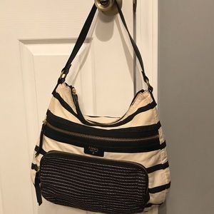 Fossil Canvas Shoulder Bag